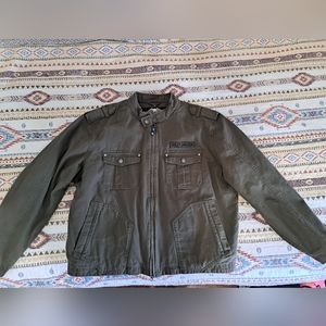 Men's 2XL Harley Davidson canvas jacket